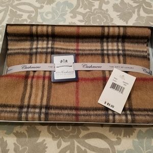 Cashmere Scarf NWT